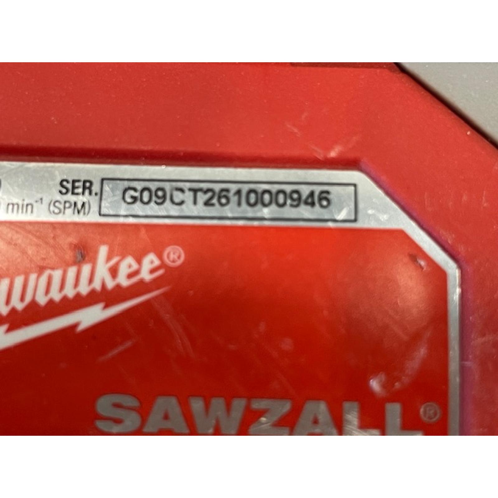 AS-IS Milwaukee 18V Lithium-Ion Cordless SAWZALL Reciprocating Saw (Tool-Only)