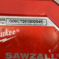 AS-IS Milwaukee 18V Lithium-Ion Cordless SAWZALL Reciprocating Saw (Tool-Only)