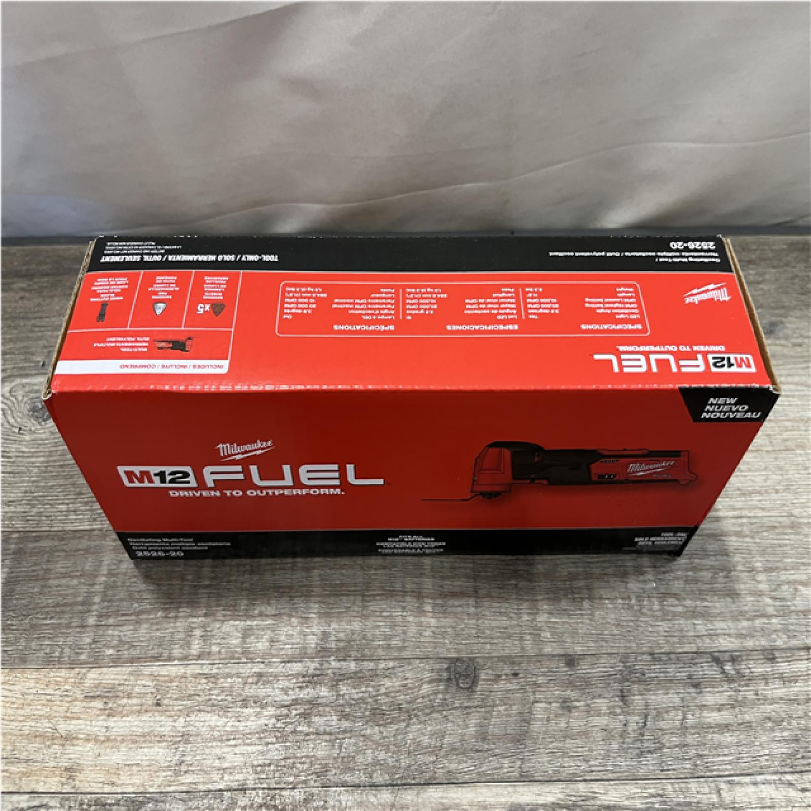 NEW - Milwaukee FUEL 12V Lithium-Ion Cordless Oscillating Multi-Tool (Tool-Only)