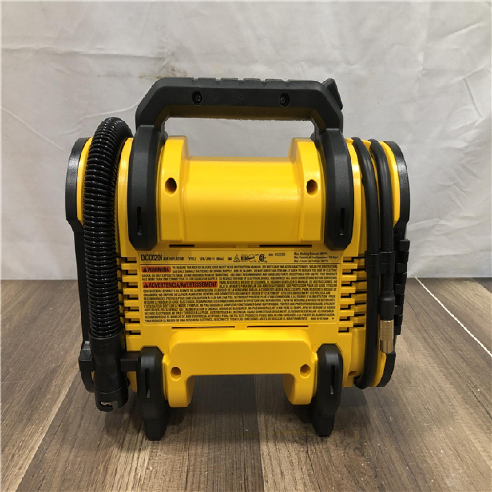 AS-IS DEWALT 20V MAX Cordless Electric Portable Inflator (Tool Only)