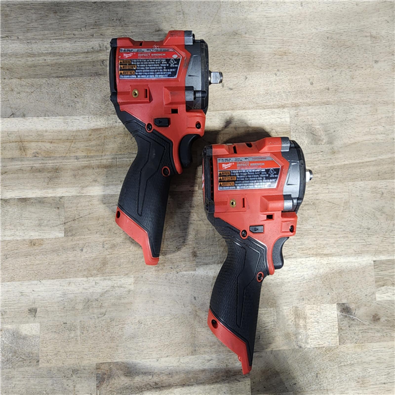 HOUSTON LOCATION - AS-IS Milwaukee 2 Tool Combo Kit W/ (2) Battery & Charger