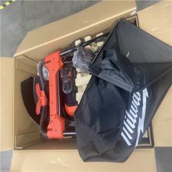 Dallas Location - As-Is Milwaukee M18 FUEL 21 Self-Propelled Dual Battery Mower Kit w/ (2) 12 Ah Forge Batteries & Dual Bay Rapid Charger