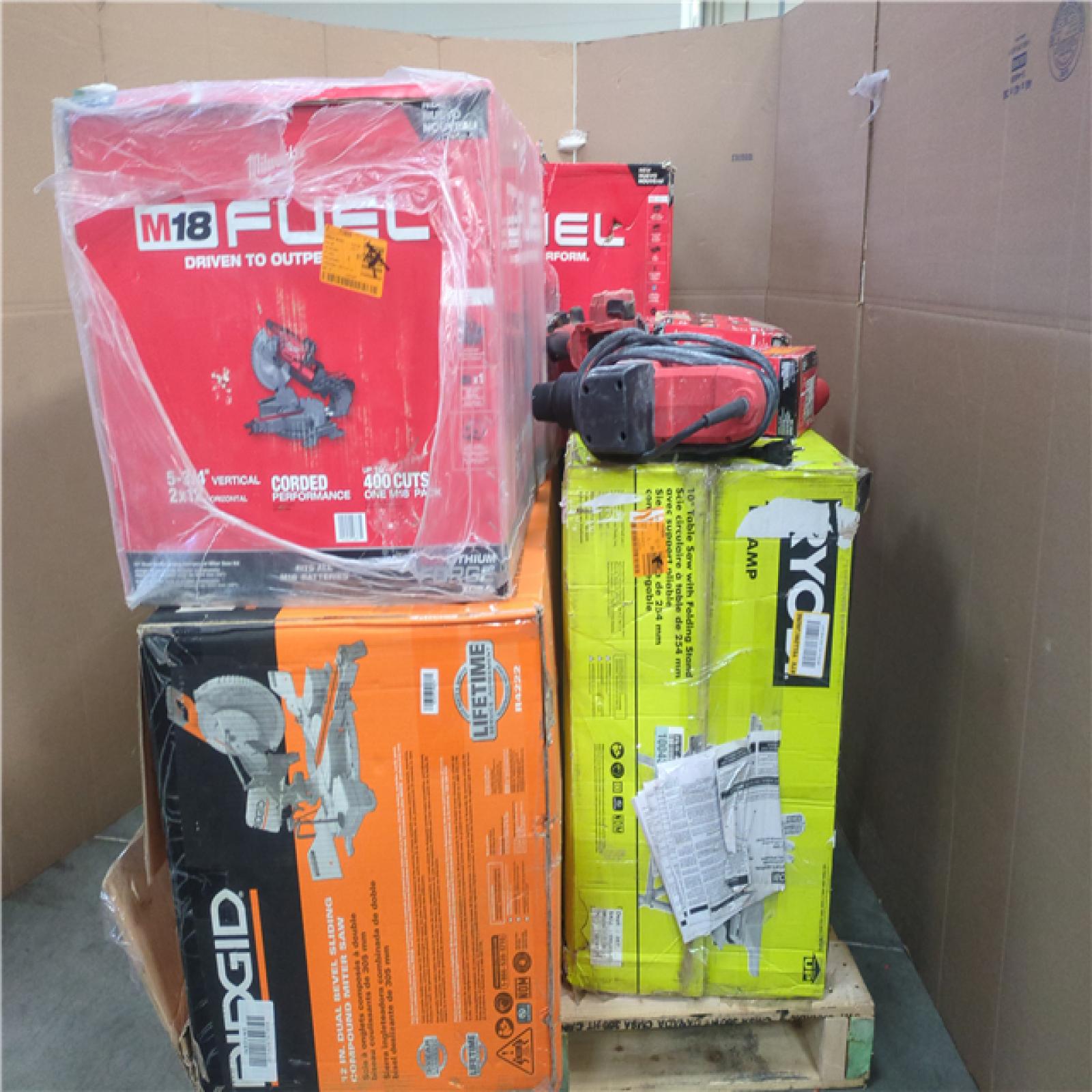 CALIFORNIA AS-IS TOOL PALLET