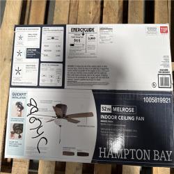 California AS-IS Hampton Bay 52 in. Melrose Indoor Ceiling Fan