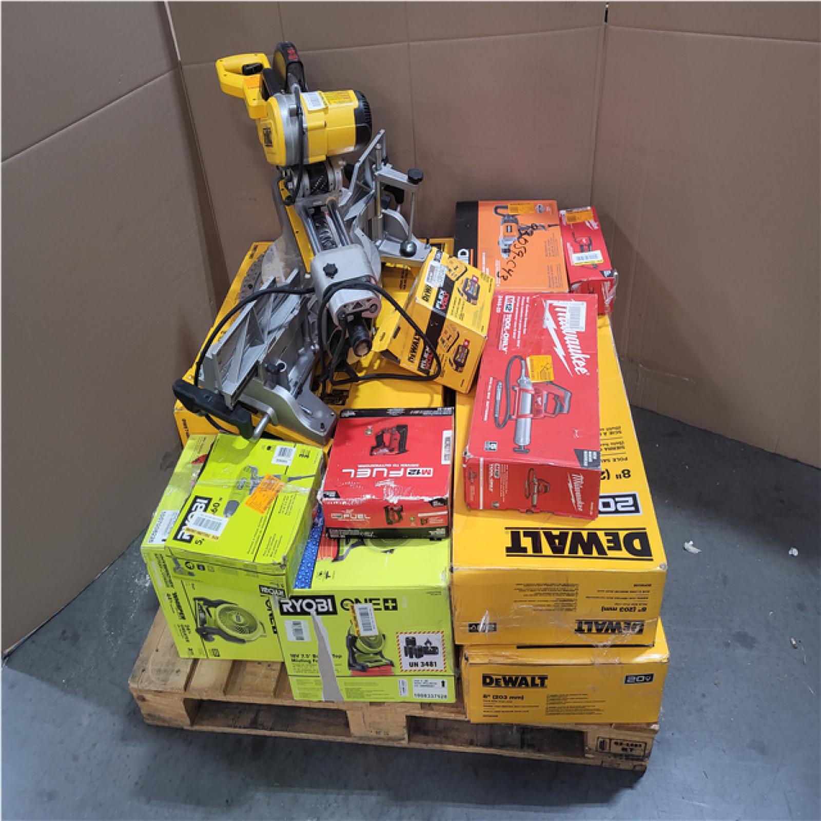 CALIFORNIA AS-IS TOOL PALLET
