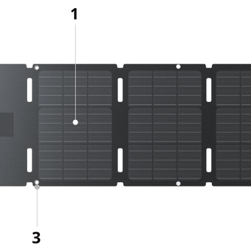 Phoenix NEW EcoFlow 45W Portable Solar Panel (Type-C)
