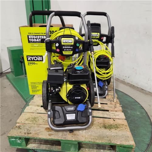 Dallas Location - As-Is RYOBI GAS PRESSURE WASHER (Lot Of 3)