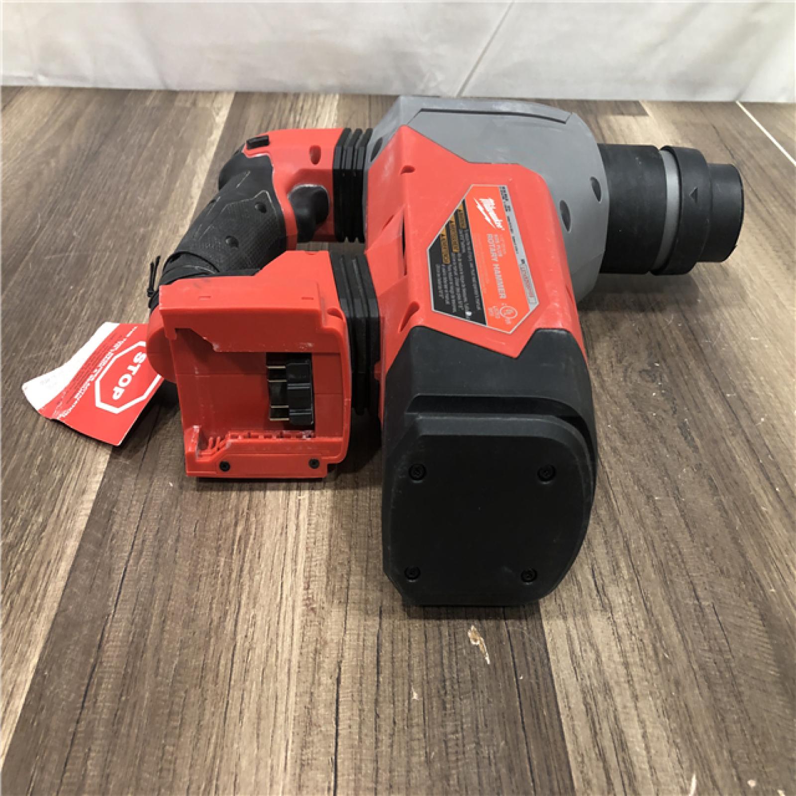 AS-IS Milwaukee FUEL 18V Lithium-Ion Brushless Cordless SDS-Plus 1-1/8 in. Rotary Hammer Drill (Tool-Only)