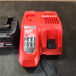 Phoenix NEW Milwaukee M18 18-Volt Lith-Ion Redlithium FORGE Starter Kit w/ 8. 0Ah Battery & Rapid Charger w/ 5.0 Ah Battery