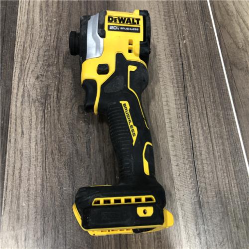 AS-IS DEWALT ATOMIC 20V MAX Cordless Brushless Compact 1/4 in. Impact Driver (Tool Only)