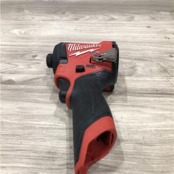 AS-IS Milwaukee M12 FUEL 12-Volt Lithium-Ion Cordless 1/4 in. Hex Impact Driver Compact Kit