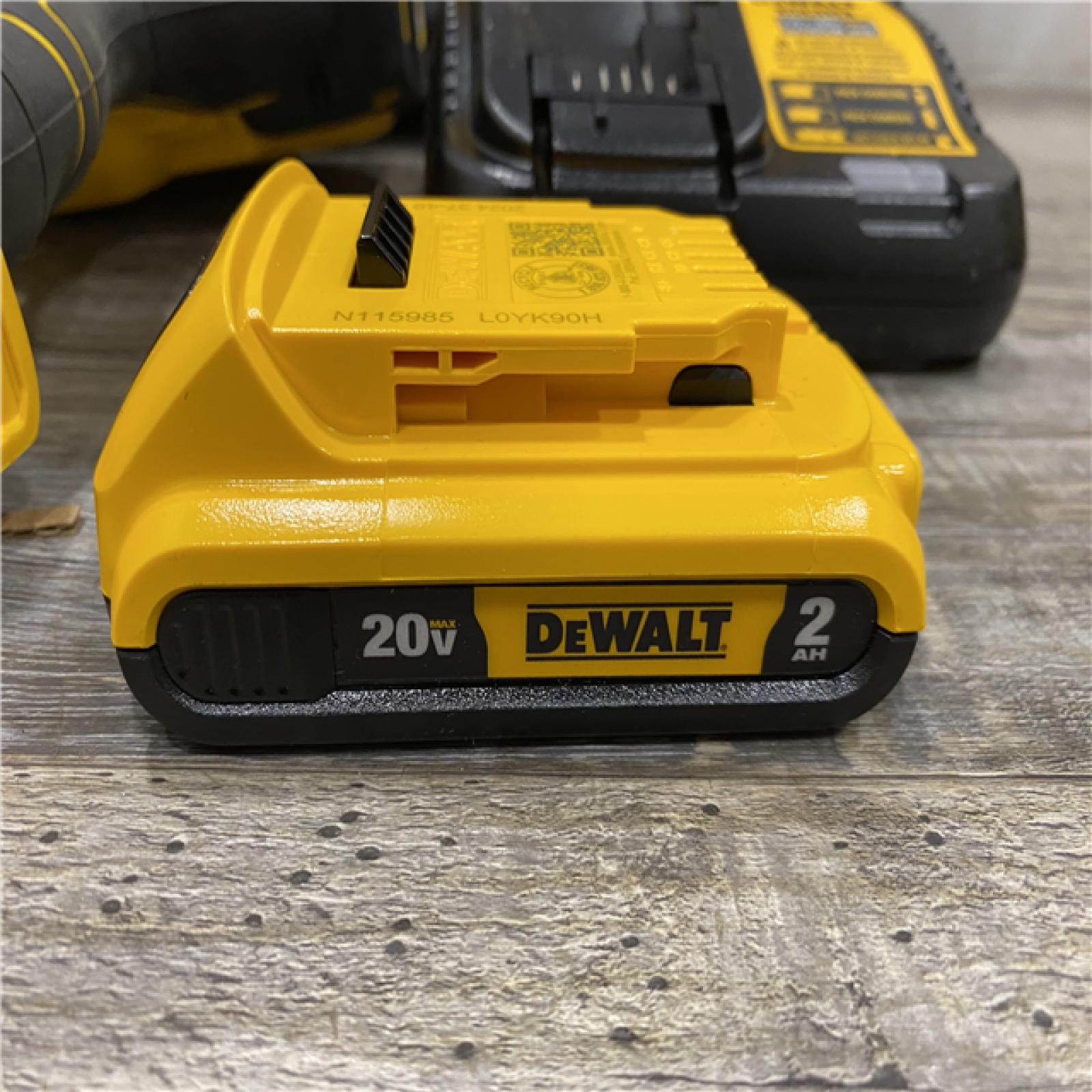 AS-IS DEWALT 20V MAX XR Lithium-Ion Cordless 18-Gauge Narrow Crown Stapler Kit
