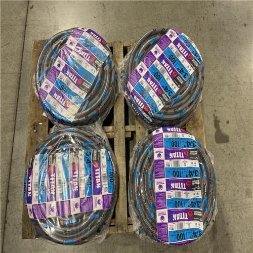 DALLAS LOCATION - Southwire 3/4 in. x 100 ft. Liquidtight Flexible Metallic Titan Steel Conduit PALLET -(4 UNITS)