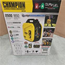 CALIFORNIA AS-IS CHAMPION PORTABLE 2500 STARTING WATT'S,1850 RUNNING WATT'S INVERTER GENERATOR