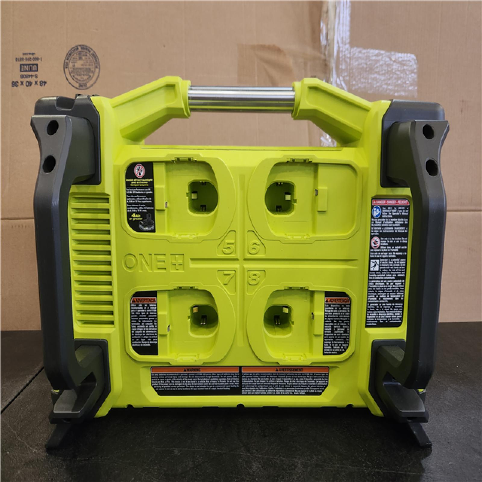 Phoenix NEW RYOBI 18V ONE+ 1800-Watt Portable Battery Inverter Power Station/8-Port Charger (Tool Only)