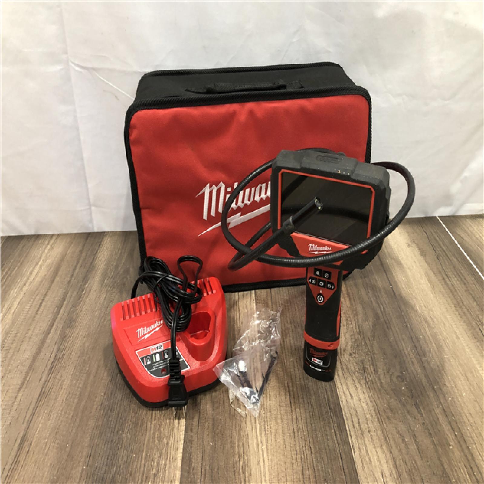 AS-IS Milwaukee 12V Lithium-Ion Cordless M-SPECTOR 360-Degree 4 ft. Inspection Camera Kit