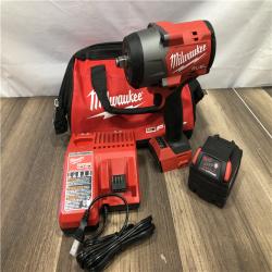 AS-IS Milwaukee FUEL 18V Lithium-Ion Brushless Cordless 1/2 in. Impact Wrench w/Friction Ring Kit