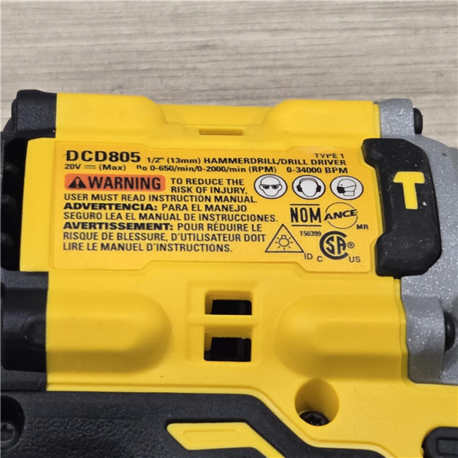 AS-IS DeWalt 20V Compact Cordless 1/2 in. Hammer Drill Kit