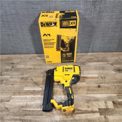 HOUSTON LOCATION - AS-IS DEWALT 20V MAX XR Lithium-Ion Electric Cordless 18-Gauge Brad Nailer (Tool Only)