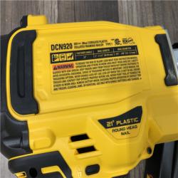 AS-IS DEWALT 20-Volt 21° Cordless Framing Nailer (Tool-Only)