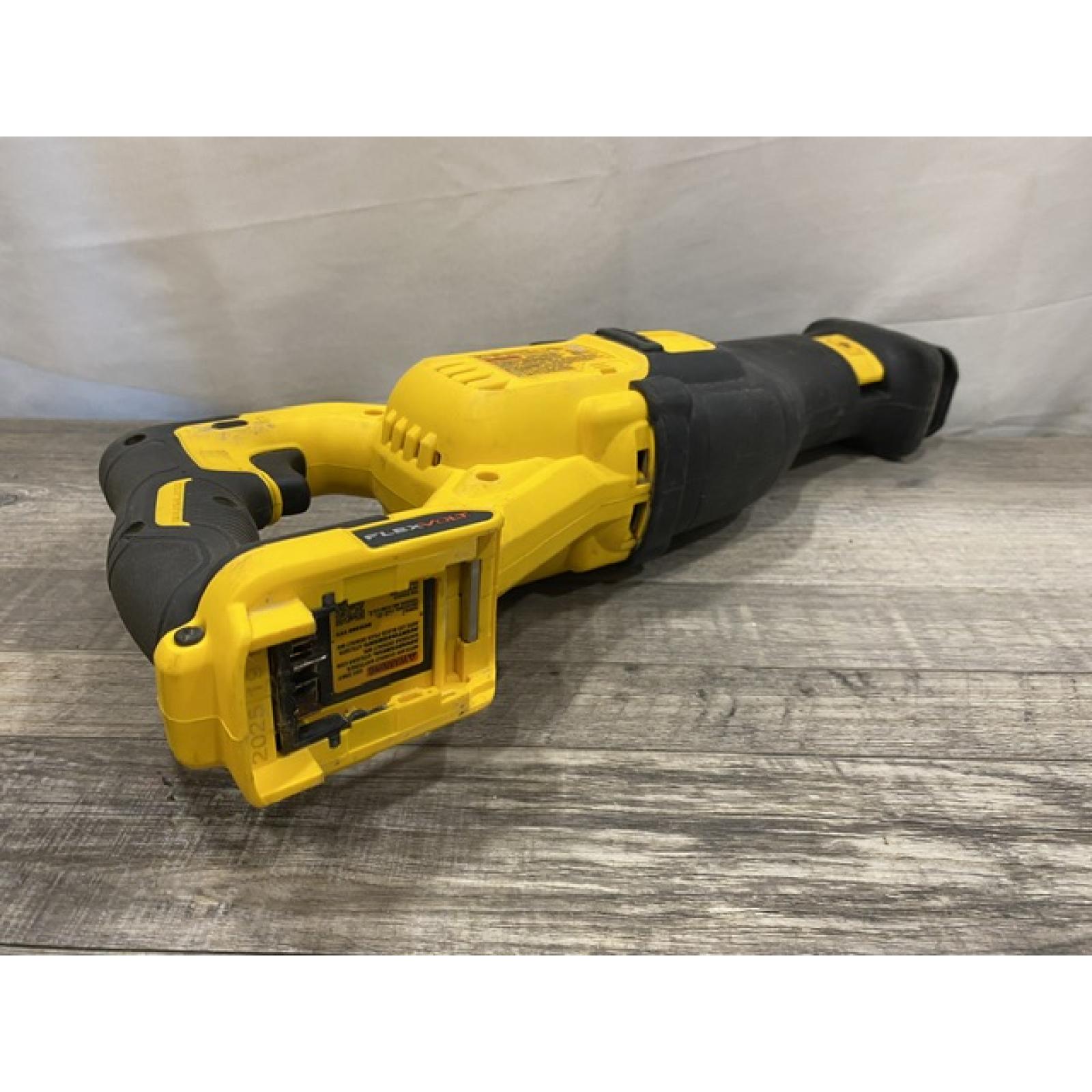 AS-IS DEWALT FLEXVOLT 60V MAX Cordless Brushless Reciprocating Saw (Tool Only)