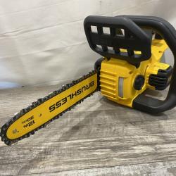 AS-IS DEWALT 20V MAX 12 in. Cordless Battery Powered Chainsaw (Tool Only)