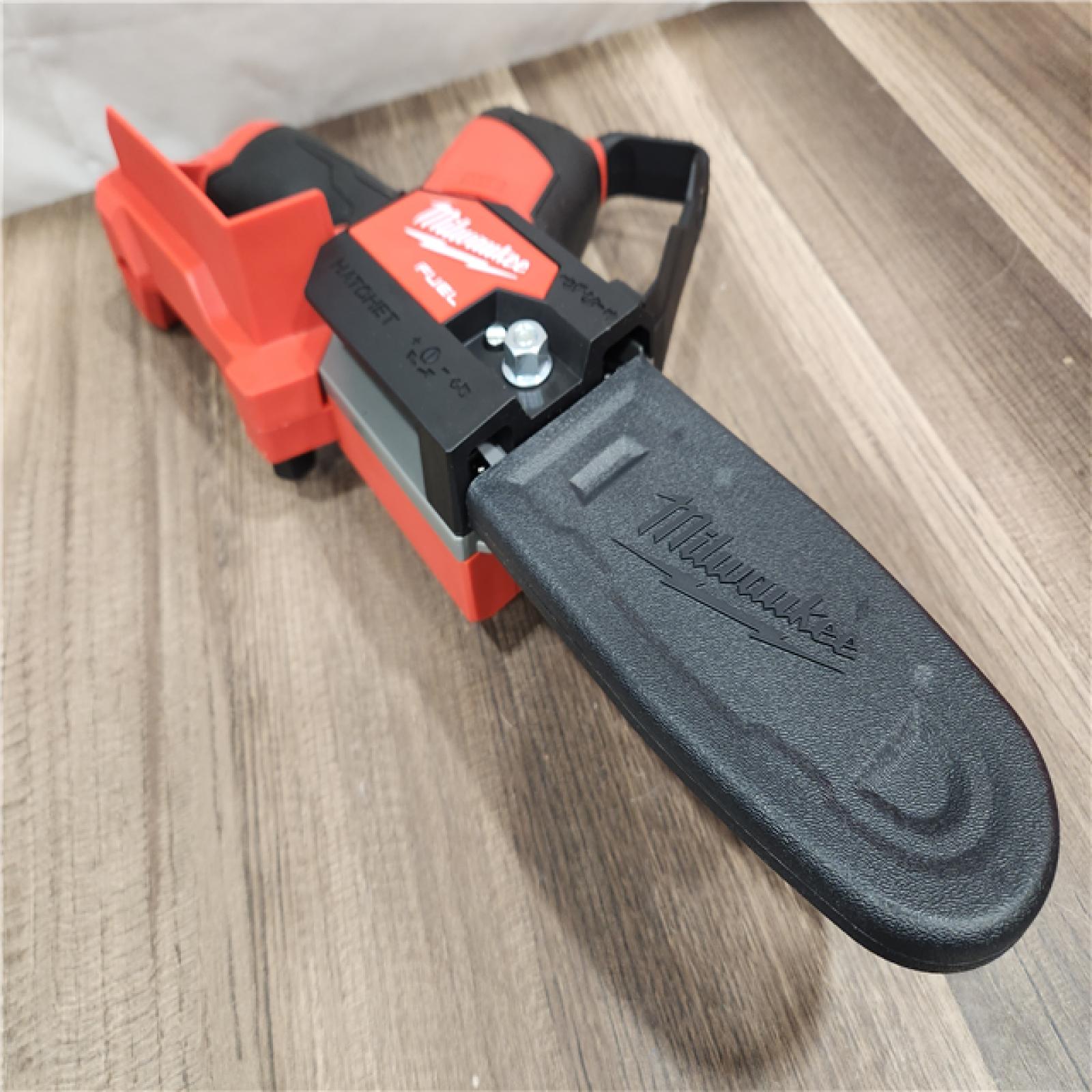 AS-IS- Milwaukee M12 FUEL 6 in. 12V Lithium-Ion Brushless Cordless Pruning Saw HATCHET (Tool-Only)