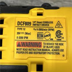AS-IS DEWALT Atomic 20V Max Lithium-Ion Brushless Cordless Compact 1/4 in. Impact Driver Kit