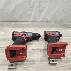 AS-IS MILWAUKEE FUEL 18V Cordless Hammer Drill and Impact Driver Combo Kit
