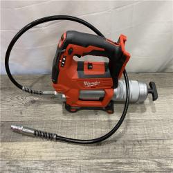 AS-IS Milwaukee 18V Lithium-Ion Cordless Grease Gun 2-Speed (Tool-Only)