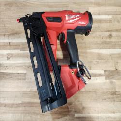 HOUSTON LOCATION - AS-IS Milwaukee  FUEL 18-Volt Lithium-Ion Brushless Cordless Gen II 16-Gauge Angled Finish Nailer (Tool-Only)