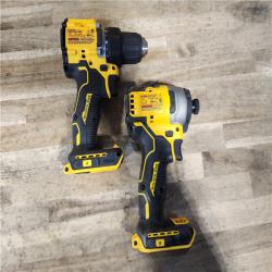 HOUSTON LOCATION - AS-IS DEWALT ATOMIC 20-Volt MAX Lithium-Ion Cordless Combo (2-Tool) Kit