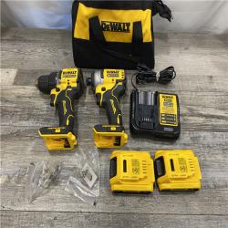 AS-IS DEWALT ATOMIC 20-Volt MAX Lithium-Ion Cordless Combo (2-Tool) Kit
