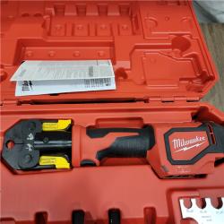 AS-IS  Milwaukee 2674-22P - M18 Short Throw Press Tool Kit - Viega PureFlow & T.