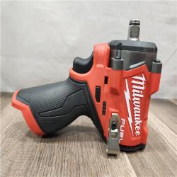 AS-IS- Milwaukee M12 FUEL 12V Lithium-Ion Brushless Cordless Stubby 1/2 in. Impact Wrench (Tool-Only)