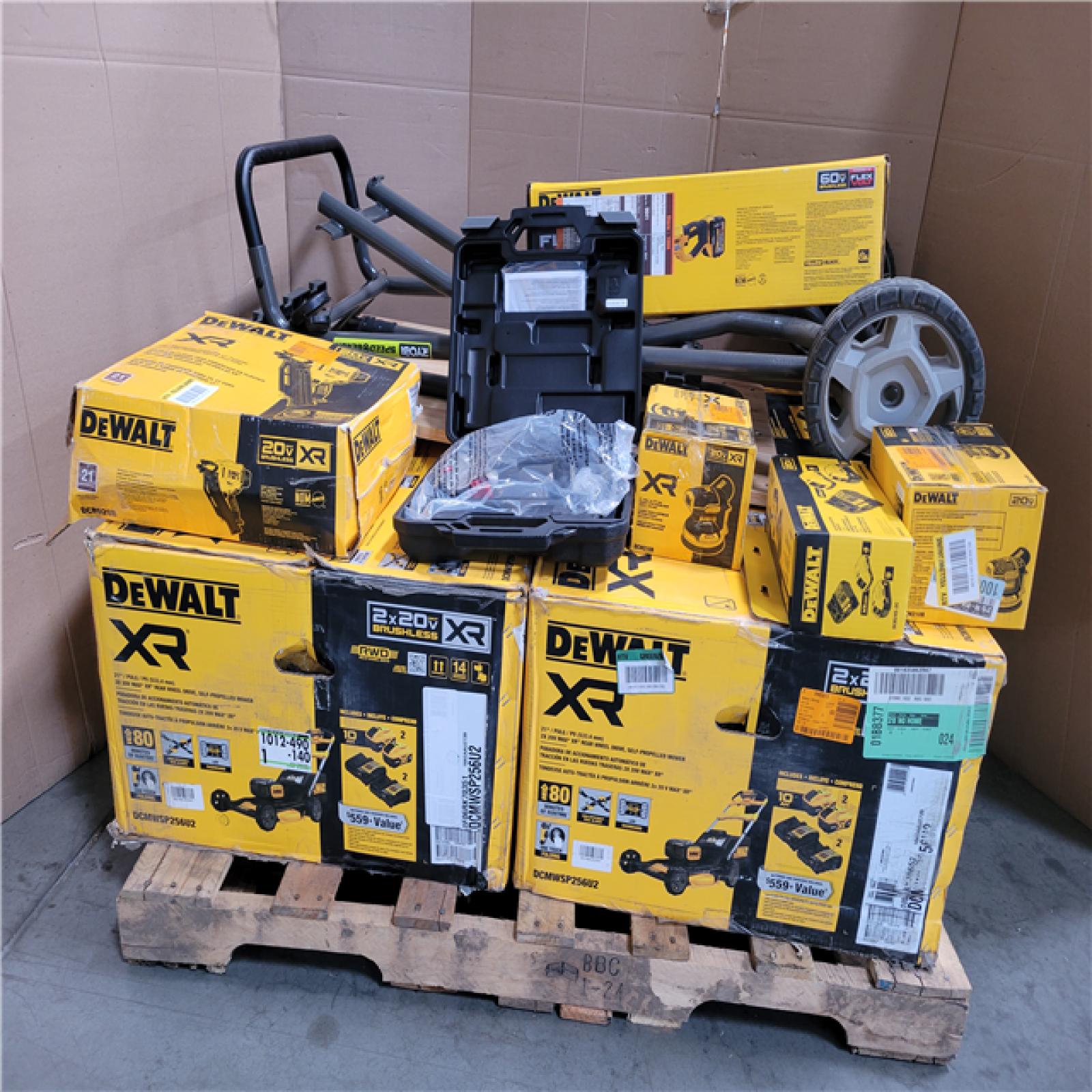 CALIFORNIA AS-IS TOOL PALLET