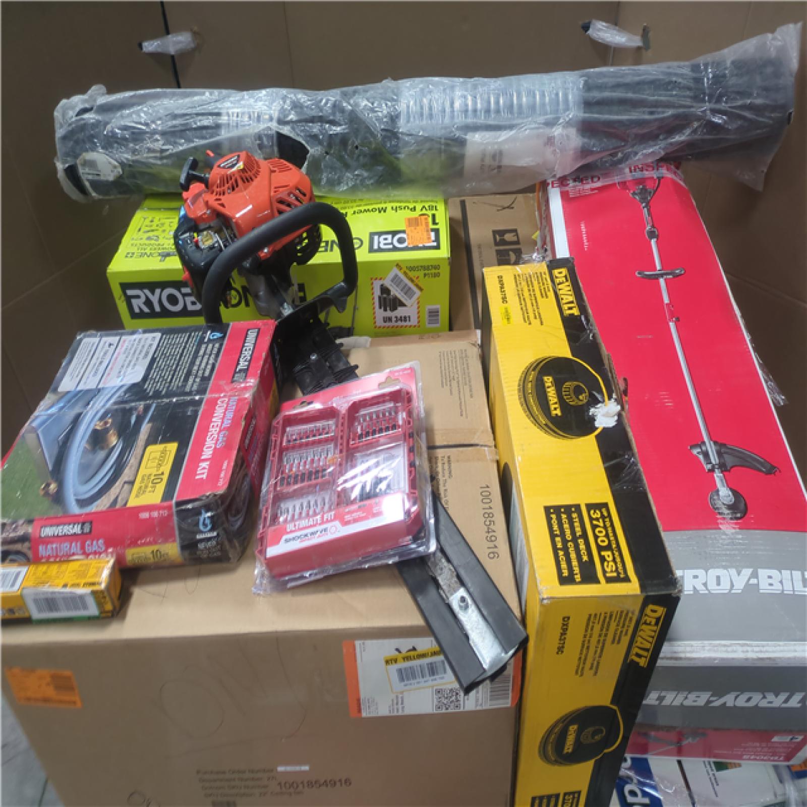 CALIFORNIA AS-IS MONSTER TURBO PALLET