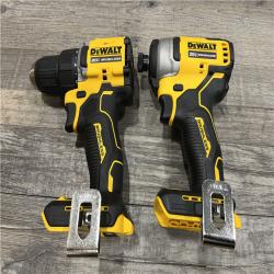 AS-IS DEWALT ATOMIC 20-Volt MAX Lithium-Ion Cordless Combo Kit