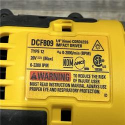 AS-IS DEWALT Atomic 20V Max Lithium-Ion Brushless Cordless Compact 1/4 in. Impact Driver Kit