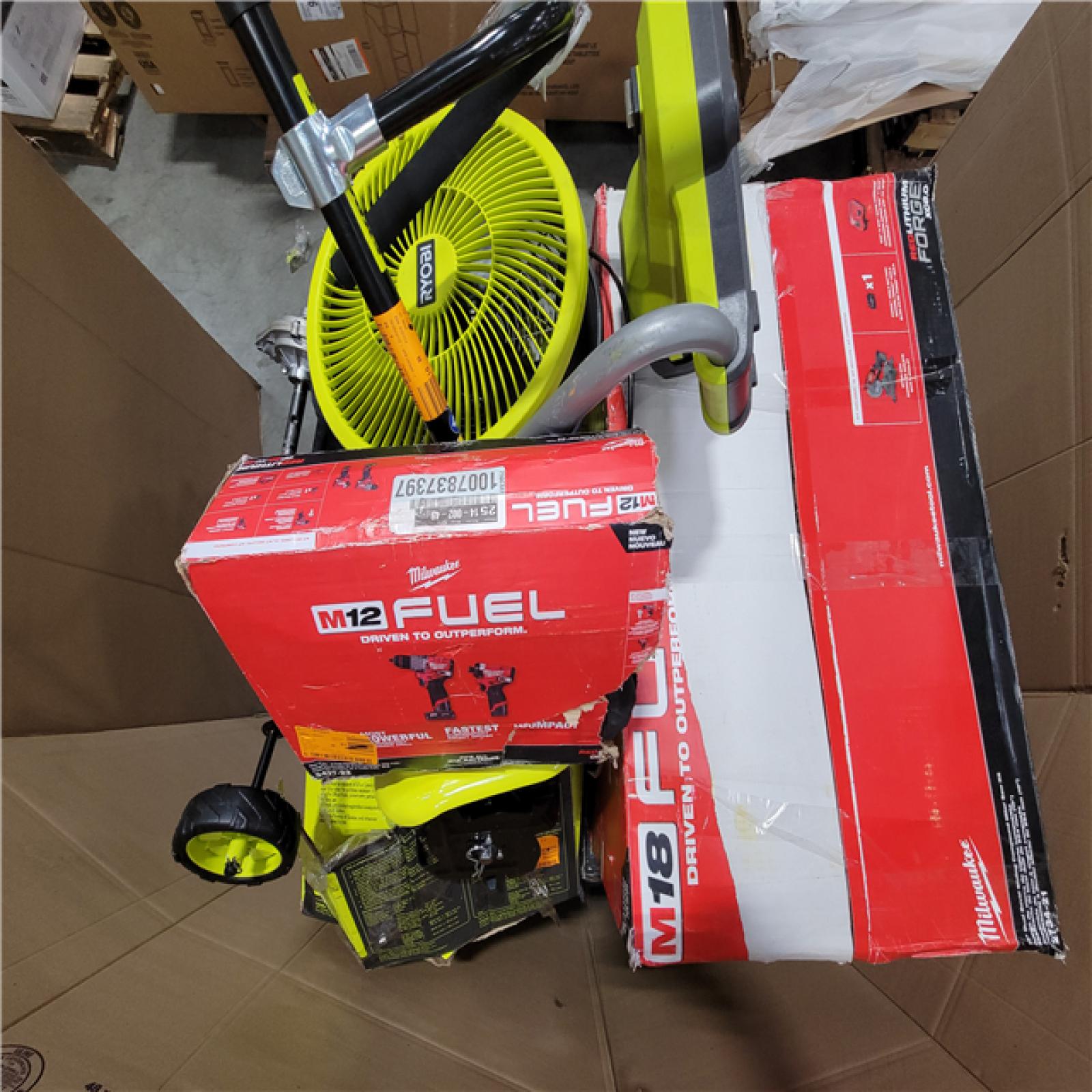 CALIFORNIA AS-IS TOOL PALLET