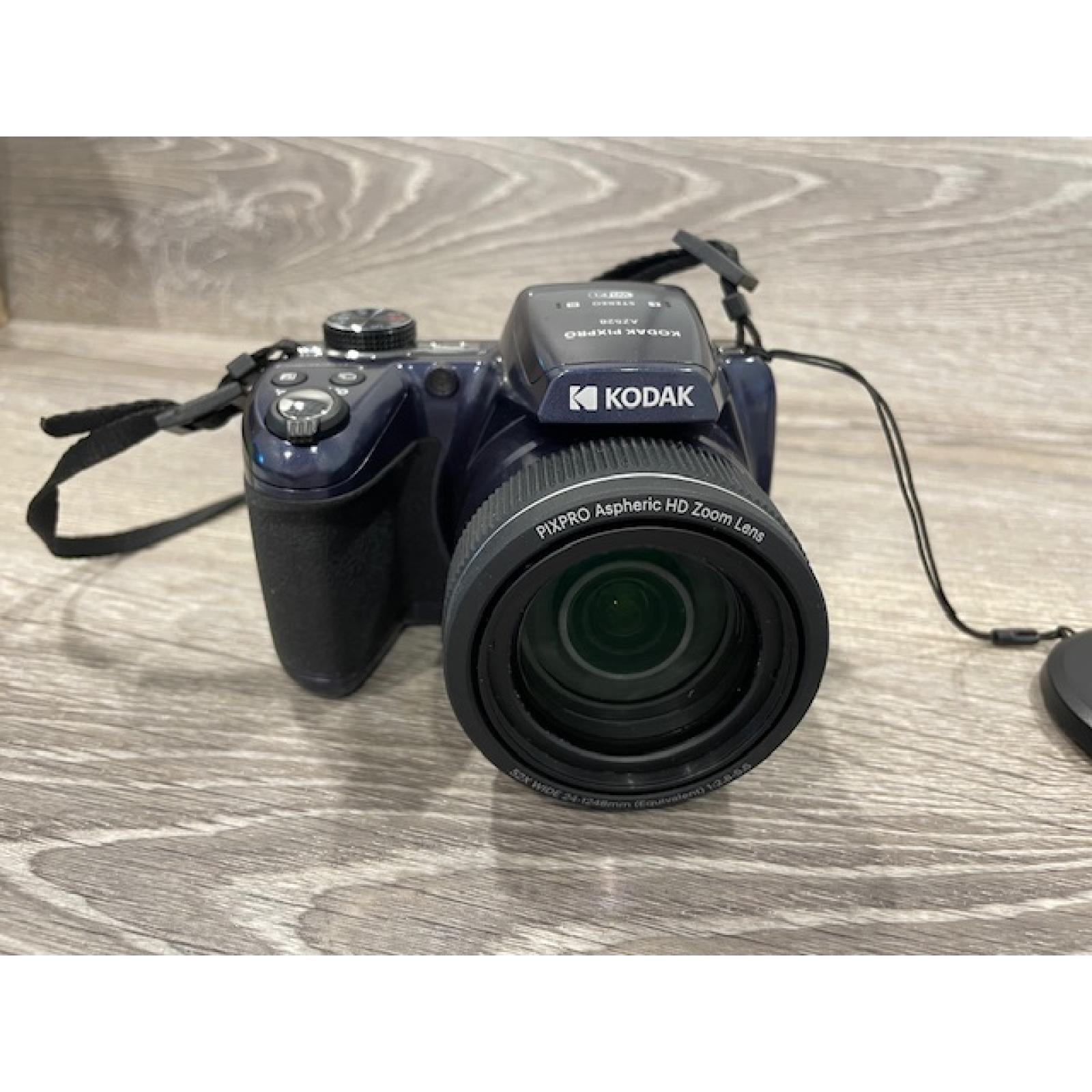 AS-IS KODAK PIXPRO AZ528 Astro Zoom BSI-CMOS Bridge Digital Camera - 16MP 52X 1080p Wi-Fi (Midnight Blue)