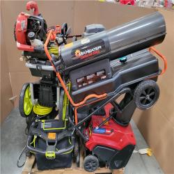 CALIFORNIA AS-IS OUTDOOR POWER EQUIPMENT