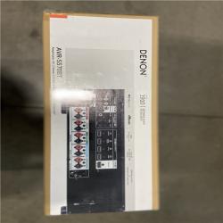 NEW! - Denon - AVR-S570BT (70W X 5) 5.2-Ch. Bluetooth Capable 8K Ultra HD HDR Compatible AV Home Theater Receiver - Black