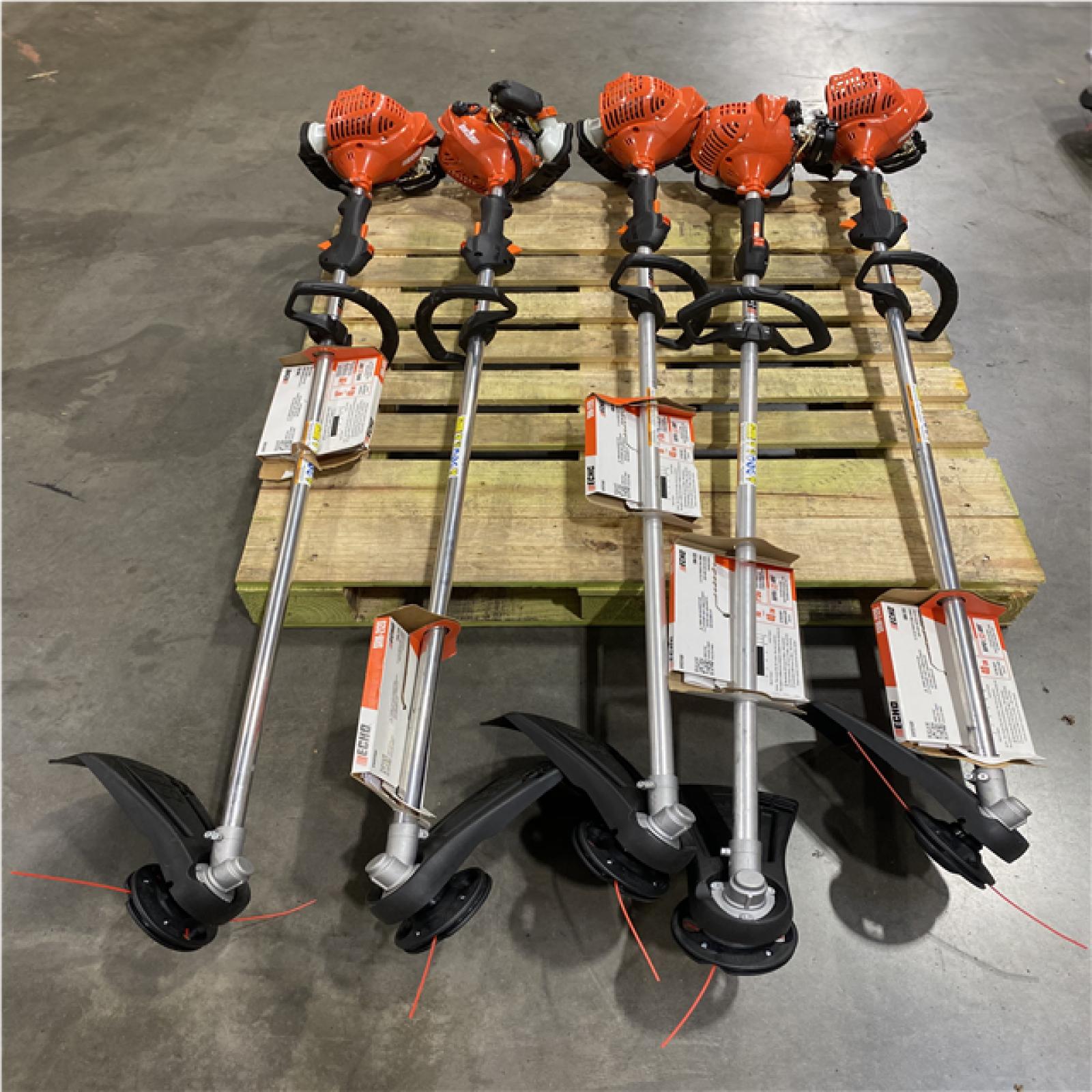 Dallas Location - NEW Echo SRM-2120 21.2 CC 2 Stroke Engine String Trimmer(Lot Of 5)