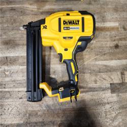 HOUSTON LOCATION - AS-IS DEWALT 20V MAX XR Lithium-Ion Electric Cordless 18-Gauge Brad Nailer (Tool Only)