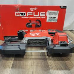 AS-IS  Milwaukee M18 FUEL 18V Lithium-Ion Brushless Cordless Deep Cut Band Saw (Tool-Only)