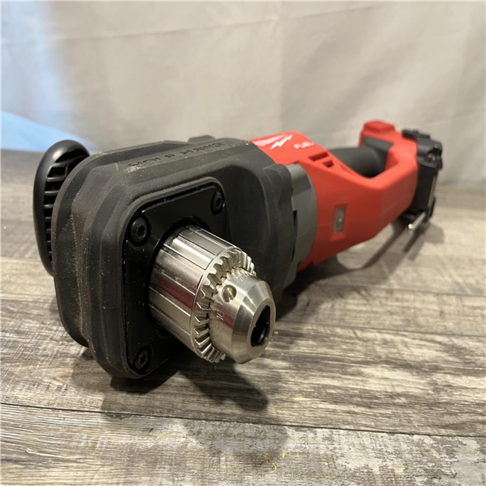 AS-IS Milwaukee FUEL GEN II 18V Lithium-Ion Brushless Cordless 1/2 in. Hole Hawg Right Angle Drill (Tool-Only)