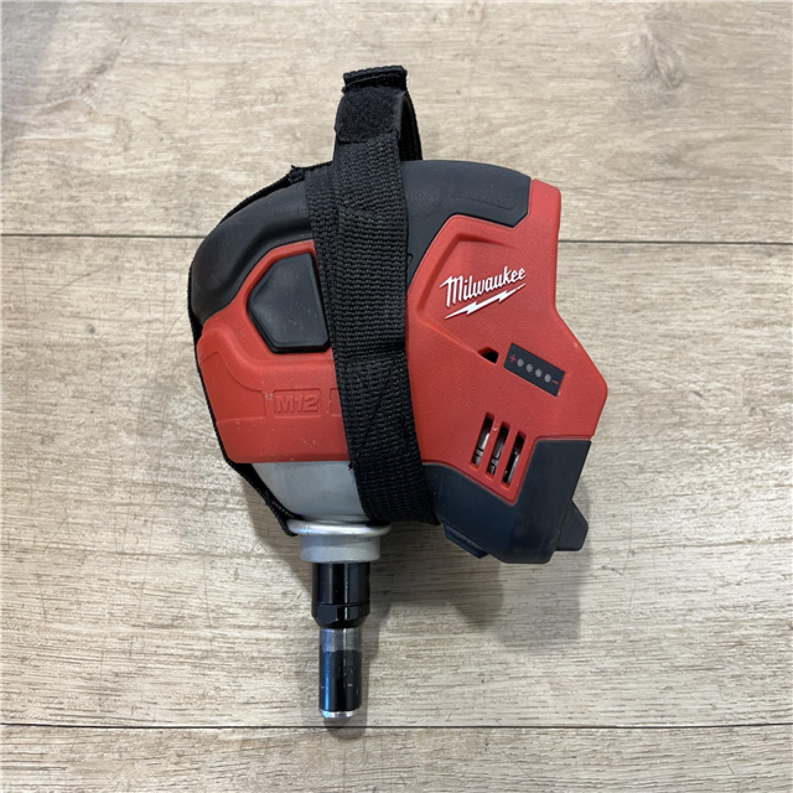 AS-IS Milwaukee M12 12-Volt Lithium-Ion Cordless Palm Nailer (Tool-Only)