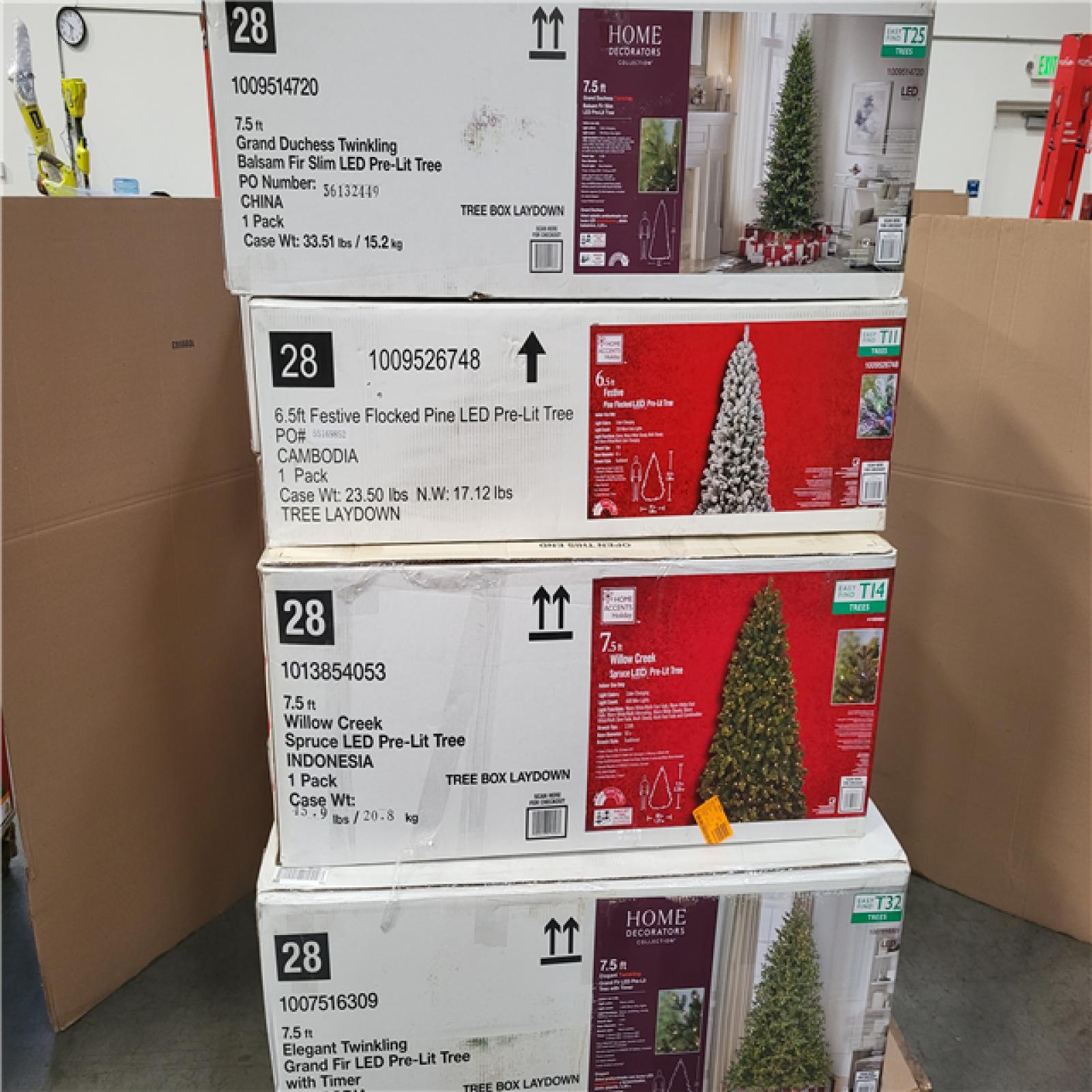 California AS-IS Holiday Pallet