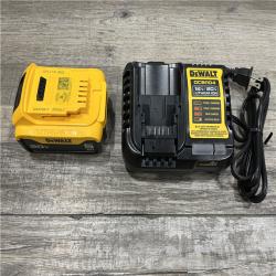 AS-IS DEWALT 20V MAX Lithium-Ion 5.0 Ah Battery and Charger